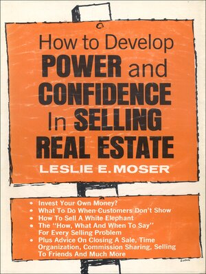 cover image of How to Develop Power and Confidence In Selling Real Estate